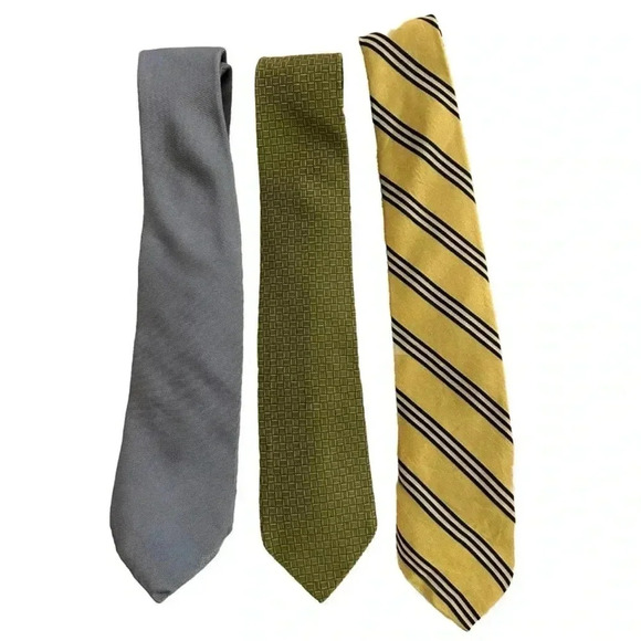 3 Brooks Brothers Maker Ties - Picture 1 of 6